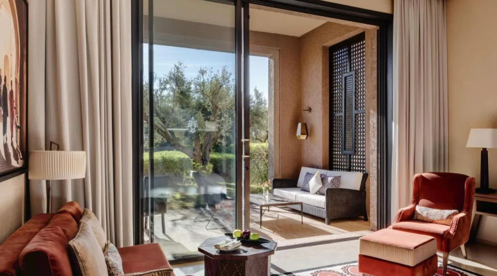 Junior Suite with Garden View at Fairmont Royal Palm Marrakech