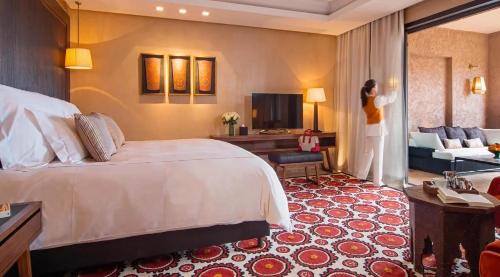 Deluxe Suite with Mountain View at Fairmont Royal Palm Marrakech