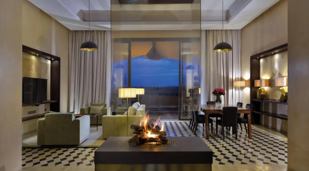 Presidential King Suite with View at Fairmont Royal Palm Marrakech