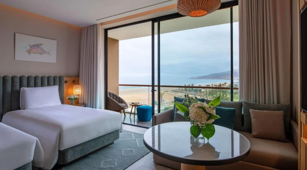 Twin Room with Ocean View at Hyatt Regency Taghazout