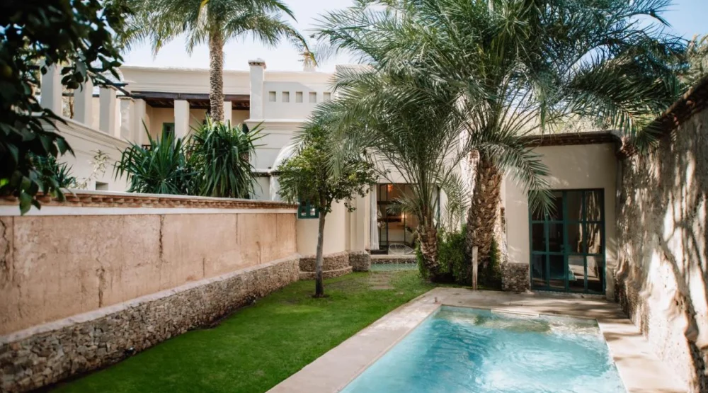 Suite with Private Pool at Les Deux Tours