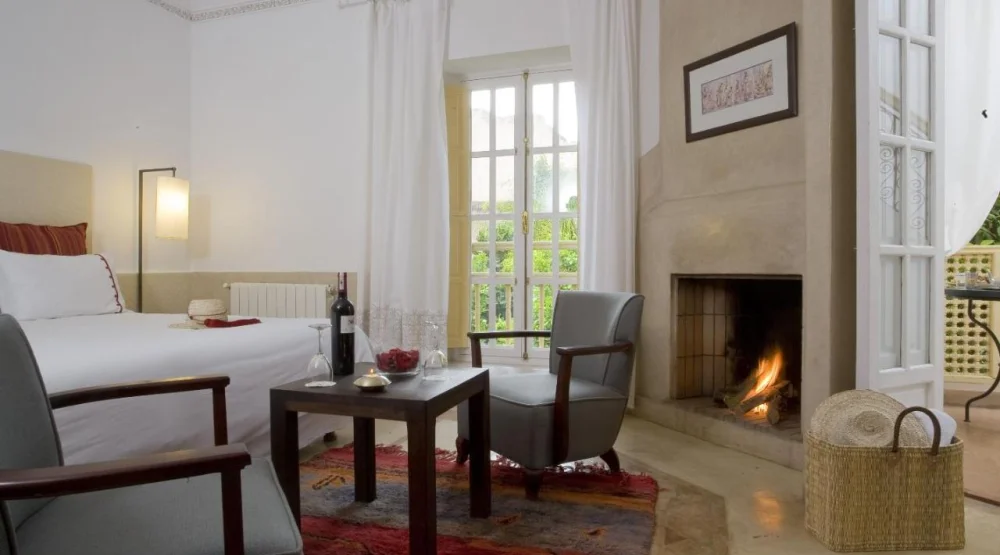 Solarium Double Room at Les Jardins De La Medina