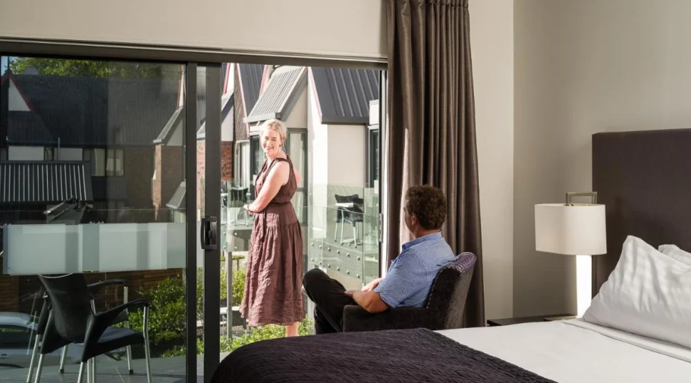 King Studio with Balcony at Canmore Chateau Marlborough