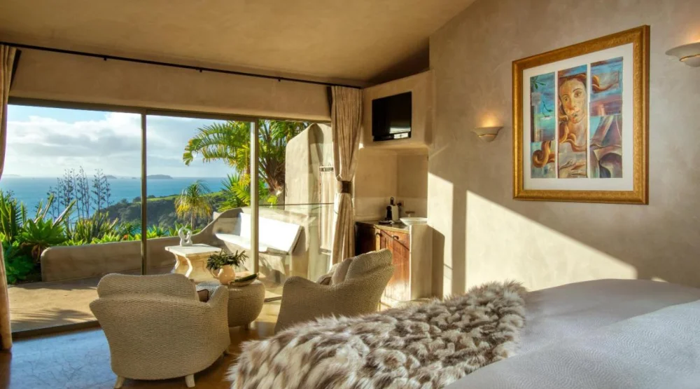 Executive Double Room with Sea View at Delamore Lodge