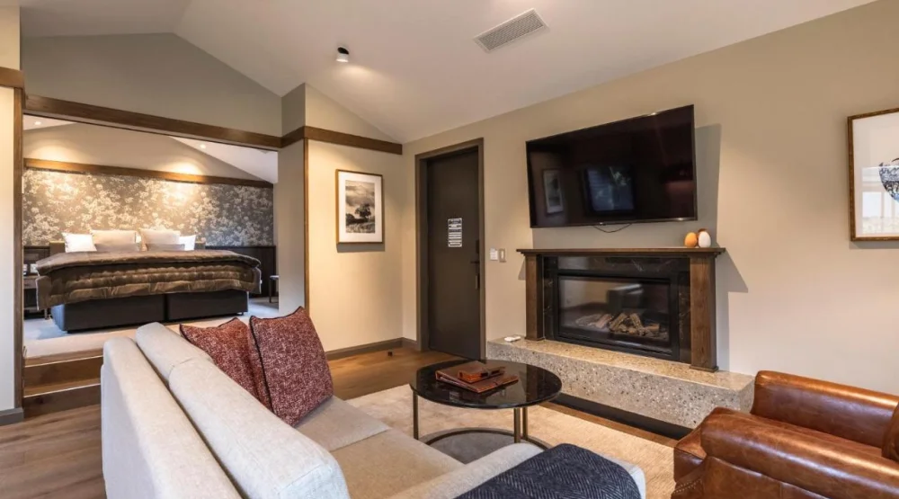 Superior King Room at Gibbston Valley Lodge & Spa