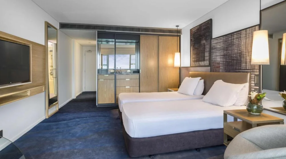 Twin Room at Hilton Auckland