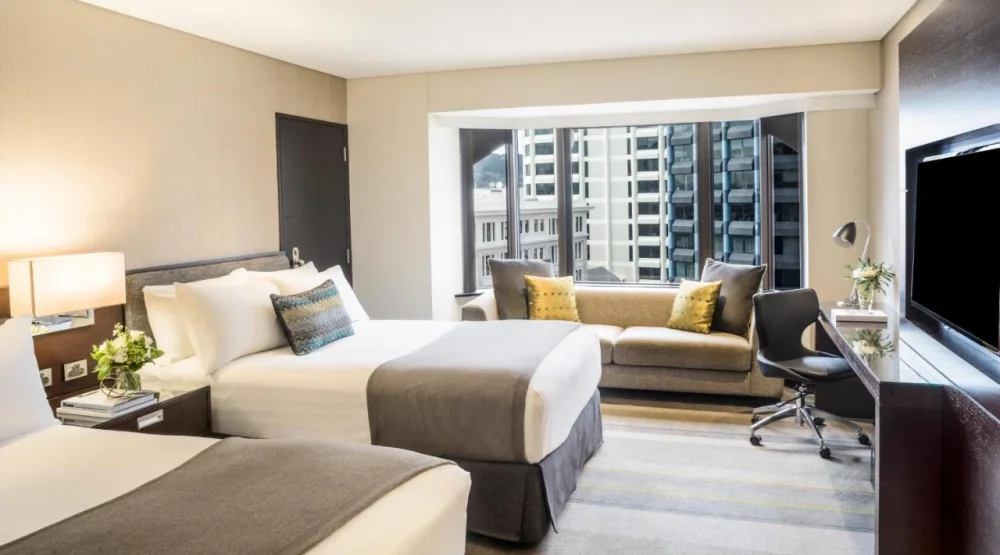 Premium Double Room with Two Double Beds at Intercontinental Wellington
