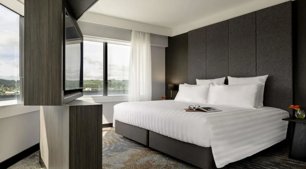 Executive King Suite with Lake View at Pullman Rotorua