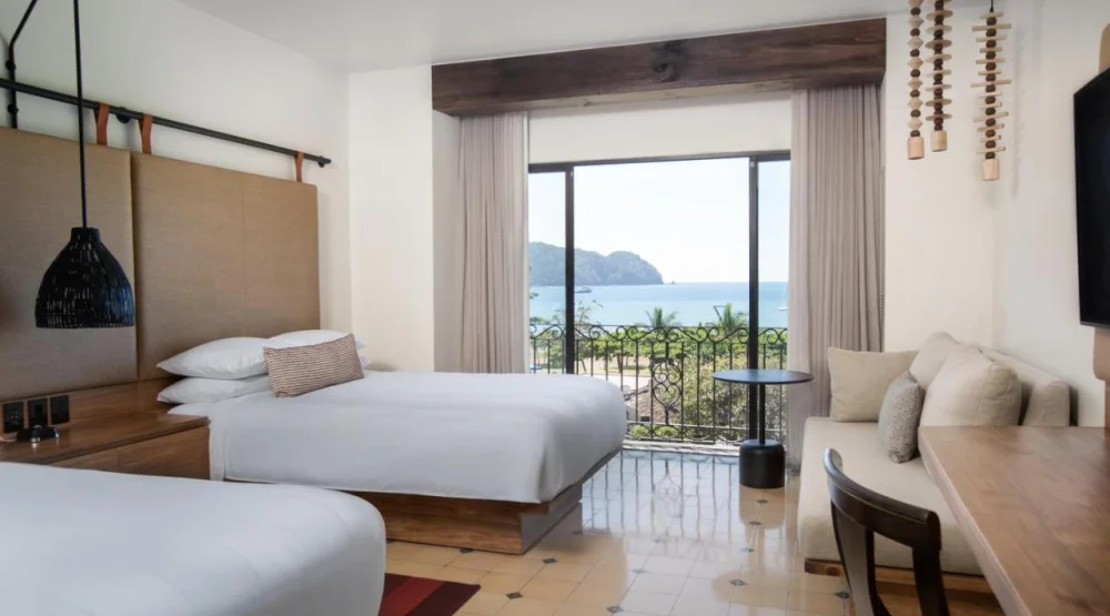 Ocean View Double Beds at Los Suenos Marriott Ocean & Golf Resort