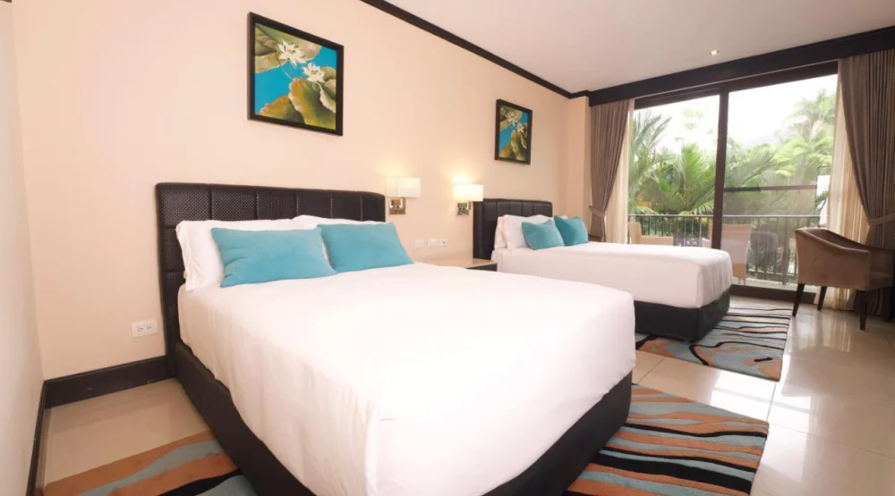 Deluxe Queen Room with Volcano View at The Royal Corin Thermal Water & Spa Resort
