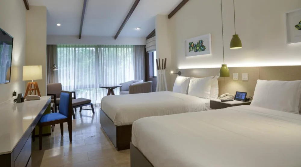 Orchid Room Two Queen Beds at Tabacon Thermal Resort & Spa