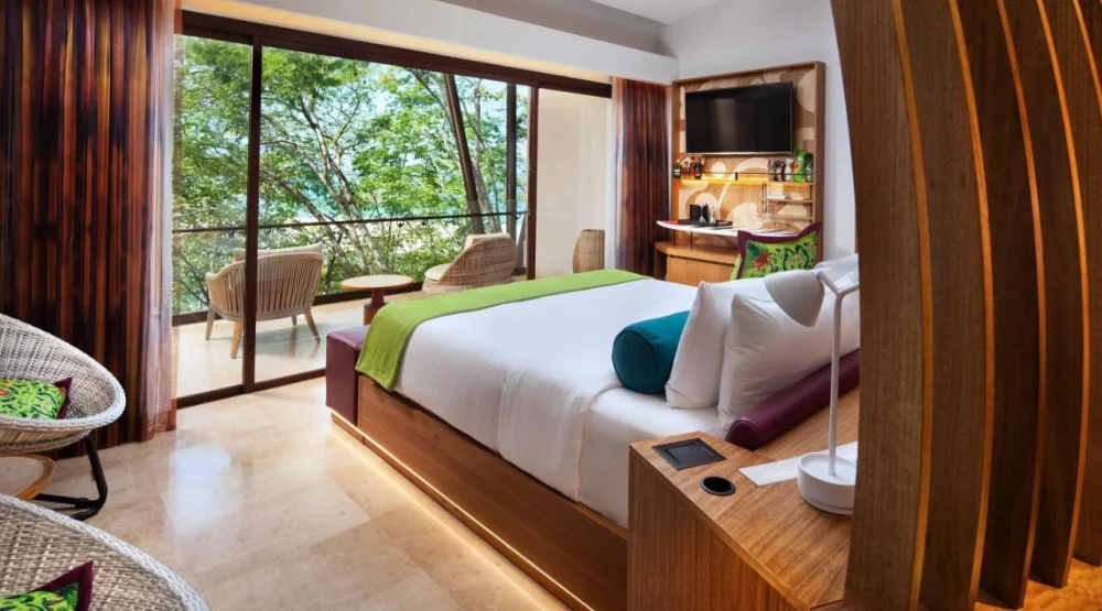 Superior King Room with Balcony and Forest View at W Costa Rica Reserva Conchal