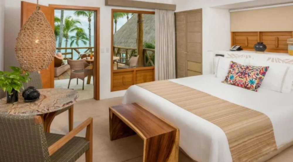 Ocean View King Bed at Mahekal Beach Resort