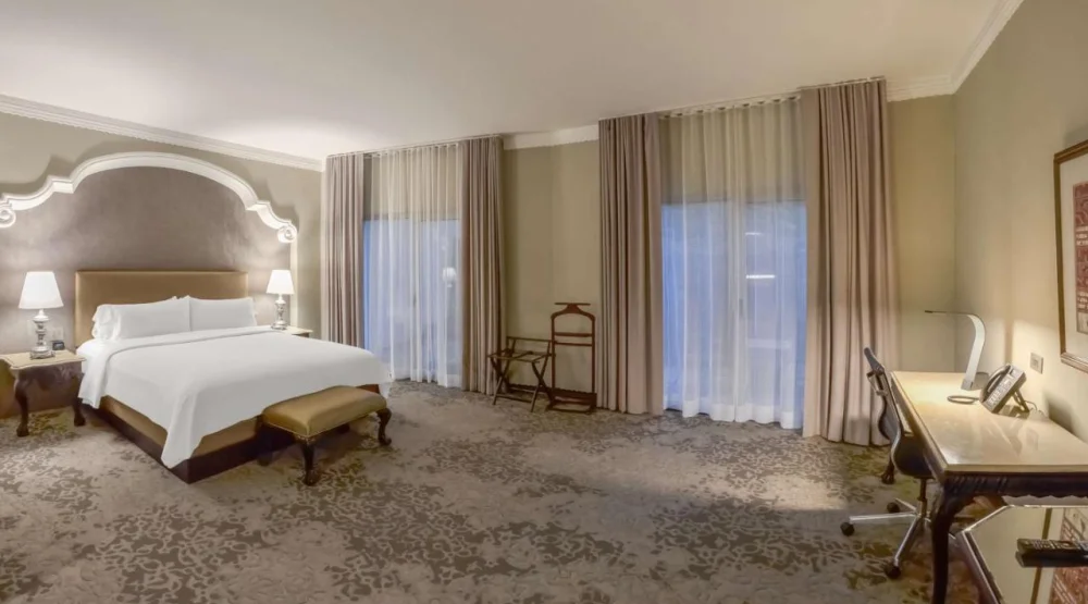 King Room with Patio at Hilton Guatemala City