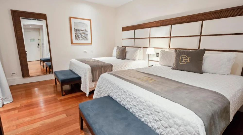 Superior Queen Room with Two Queen Beds at Central Hotel Panama Casco Viejo