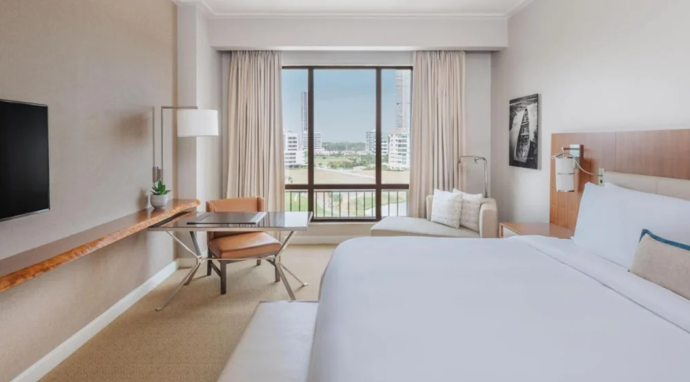 Deluxe Golf View, Guest Room, One King, Golf View at The Santa Maria a Luxury Collection Hotel & Golf Resort