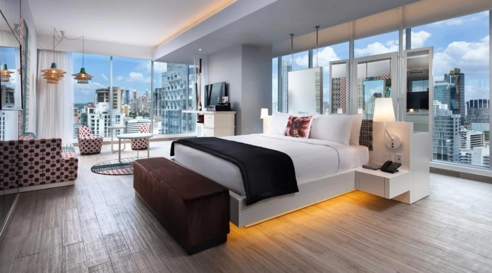 Urban King Suite with Partial City View at W Panama