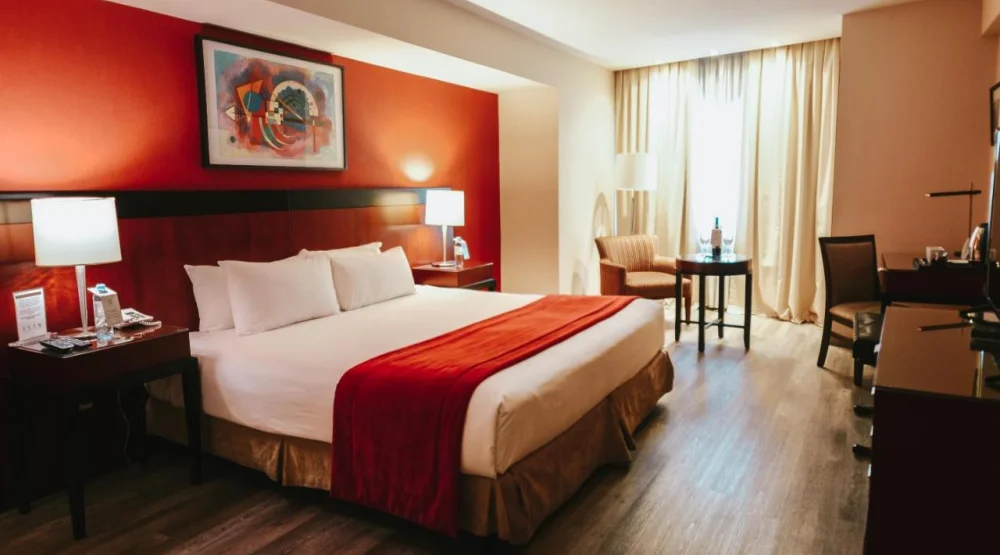 Standard Double Room with City View at Diplomatic Hotel