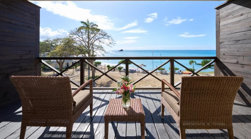 Superior Seaview Room (2 Doubles) at Hawksbill
