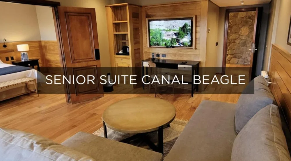 Senior Suite with Beagle Channel View at Los Cauquenes Resort & Spa