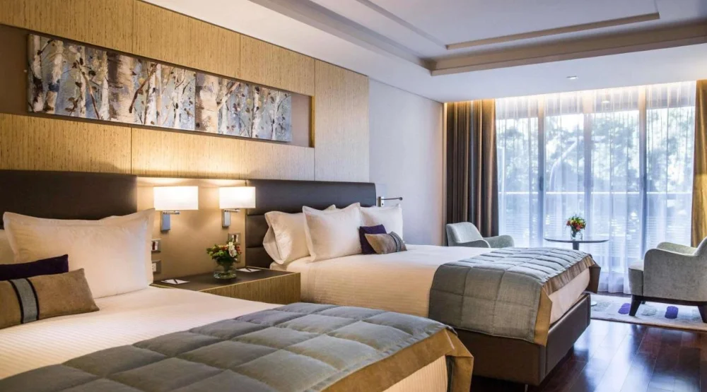 Deluxe Suite with Two Double Beds, Balcony and Park View at Palladio Hotel Buenos Aires MGallery