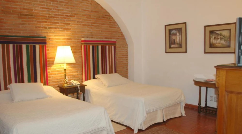 Twin Room at Parador Santa Maria La Real