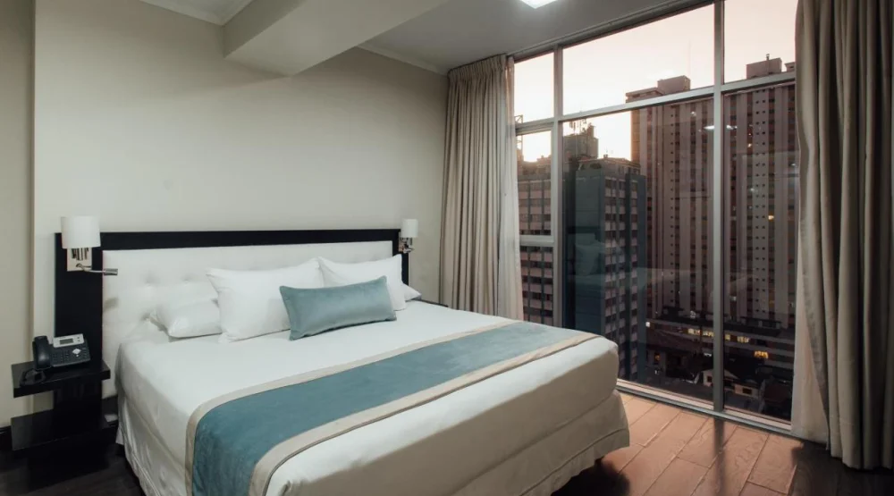 Premium King Room with City Views at Stannum Boutique Hotel