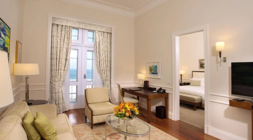 One Bedroom Ocean View Suite at Copacabana Palace A Belmond Hotel