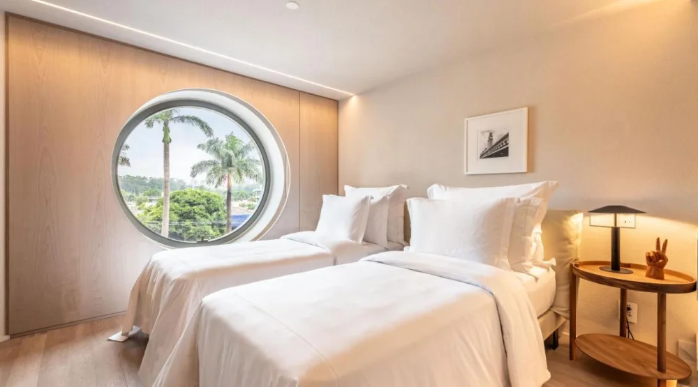 Deluxe Twin Room at Hotel Unique Sao Paulo