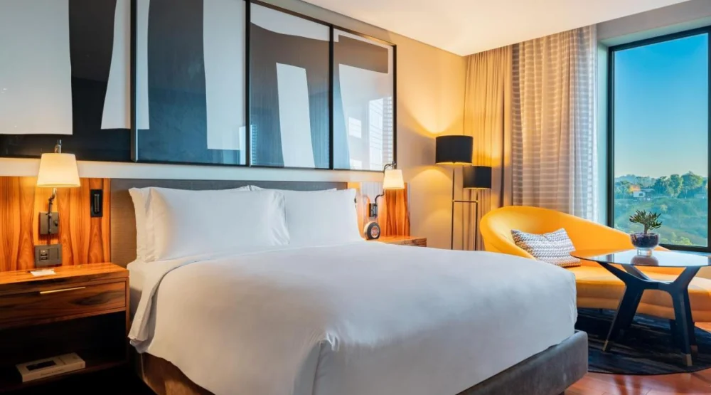 Premium King Room with Bathtub at JW Marriott Hotel Sao Paulo