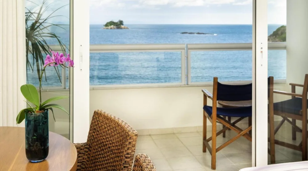 Deluxe Twin Room at Hotel Jequitimar Guaruja Resort & Spa