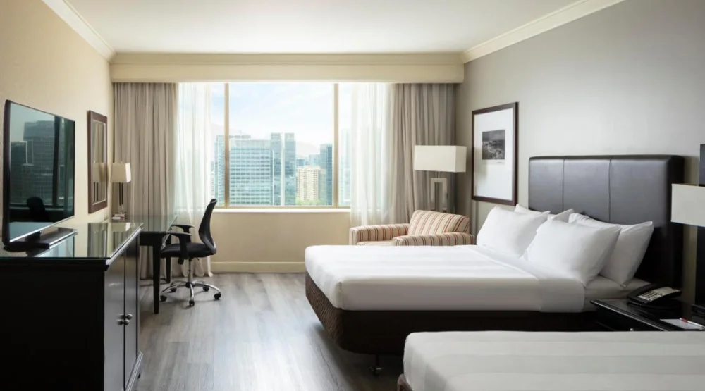 Business Room with Two Double Beds at Santiago Marriott Hotel