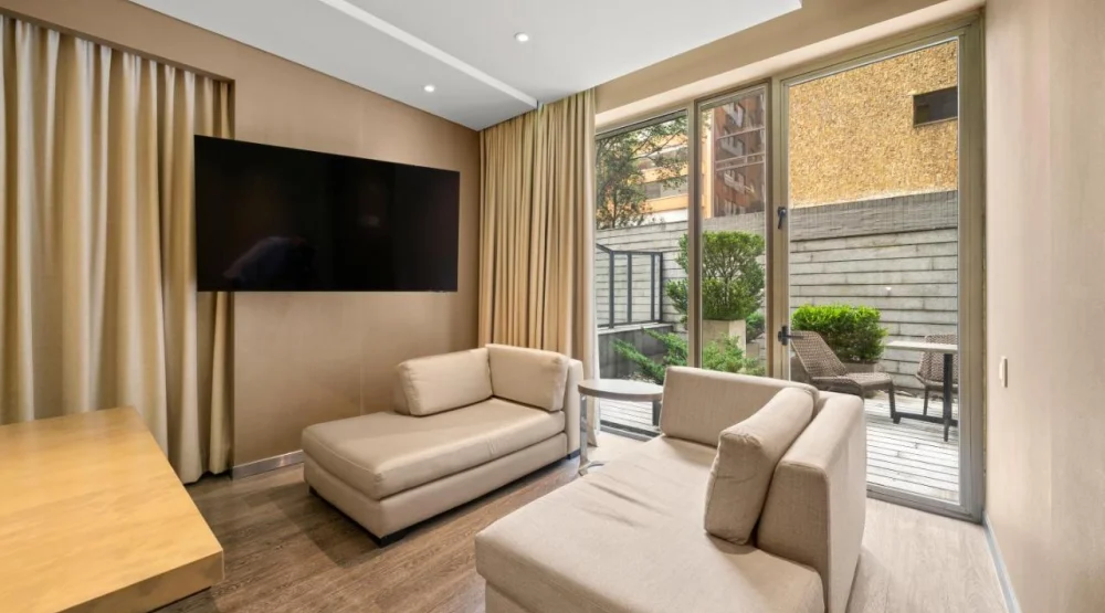 King Room with Balcony at BOG Hotel