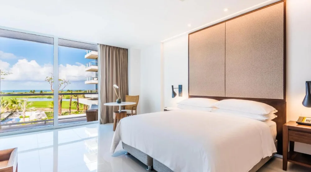 Preferred Club Junior Suite Ocean View King Bed at Dreams Karibana Cartagena Golf & Spa Resort
