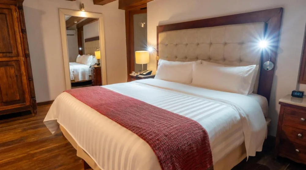 King Suite with Balcony at GHL Collection Armeria Real Hotel