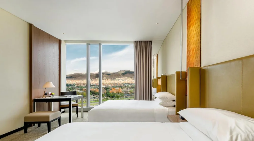 Double Room with Two Double Beds and View at Grand Hyatt Bogota