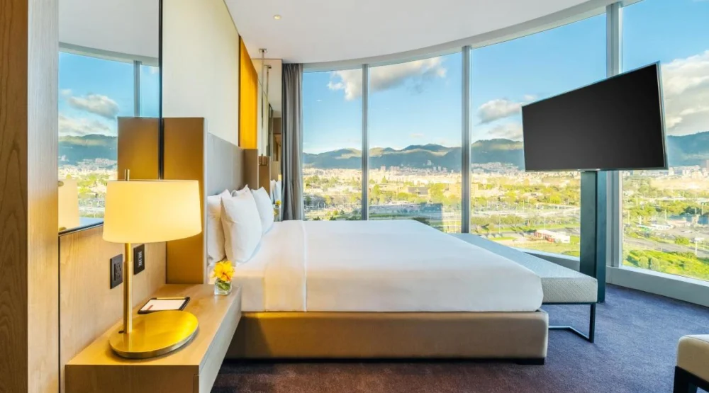 Corner King Suite with Andes View at Grand Hyatt Bogota