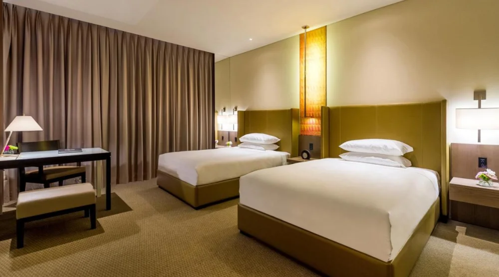 Grand Club Double Room with Two Double Beds at Grand Hyatt Bogota