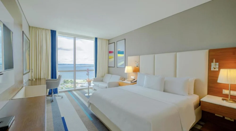 Classic King Smart Room with City Bay View at Intercontinental Cartagena De Indias