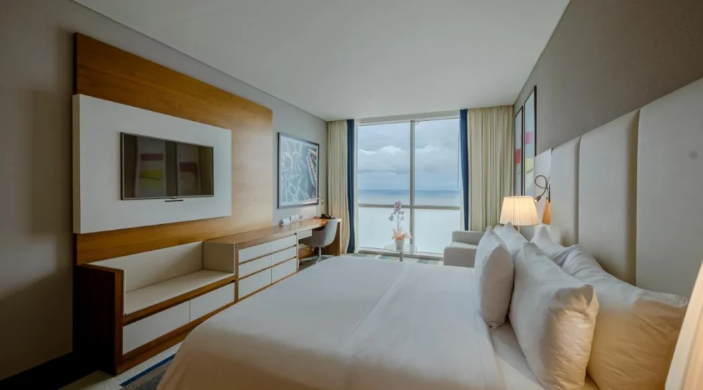 Classic King Room with Ocean View - High Floor at Intercontinental Cartagena De Indias
