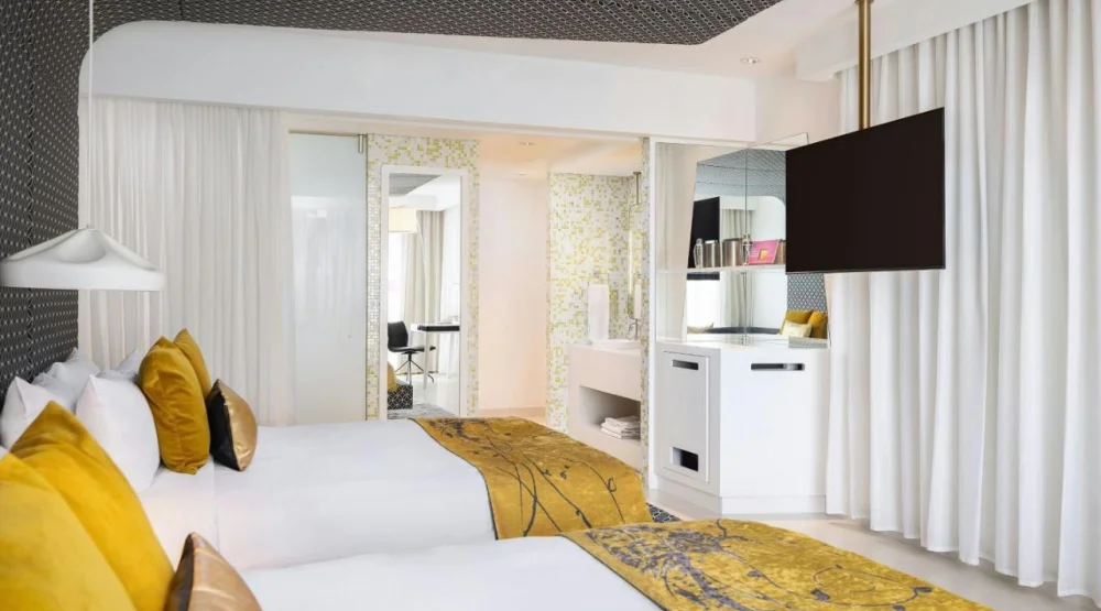 Deluxe Queen Room with Two Queen Beds at W Bogota