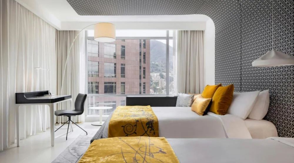 Superior Queen Room with Two Queen Beds - High Floor at W Bogota