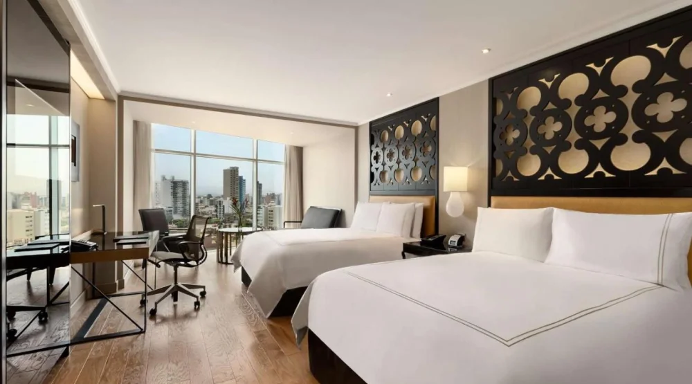 Executive Queen Room with Two Queen Beds at Hilton Lima Miraflores