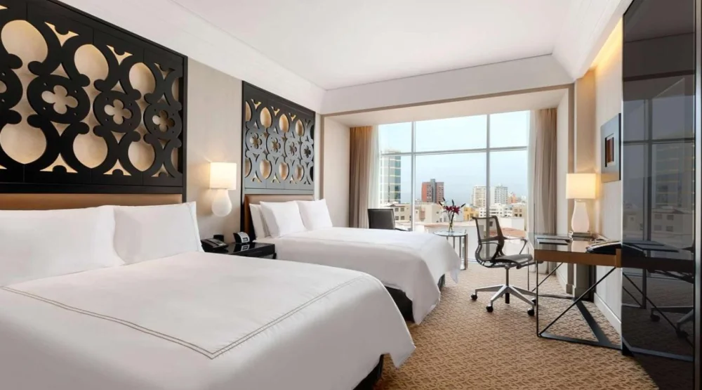 Queen Room with Two Queen Beds at Hilton Lima Miraflores