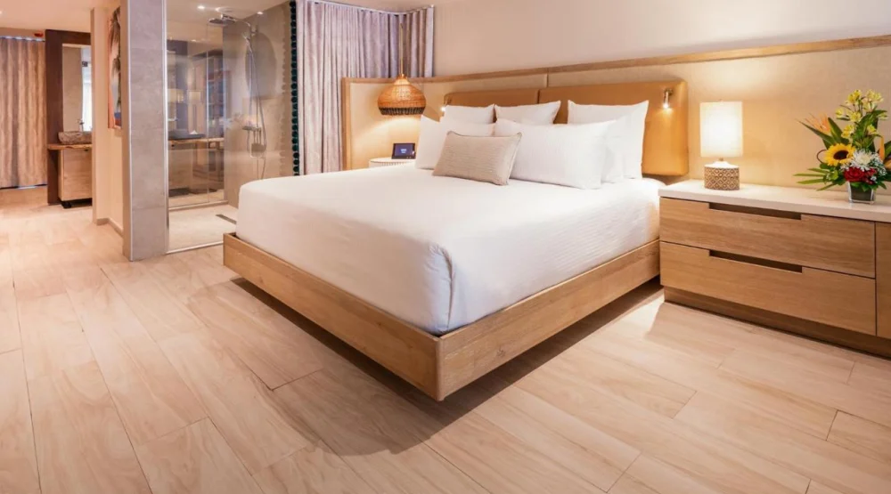 Master Suite with Tropical View Queen Beds at Zoetry Curacao Resort & Spa