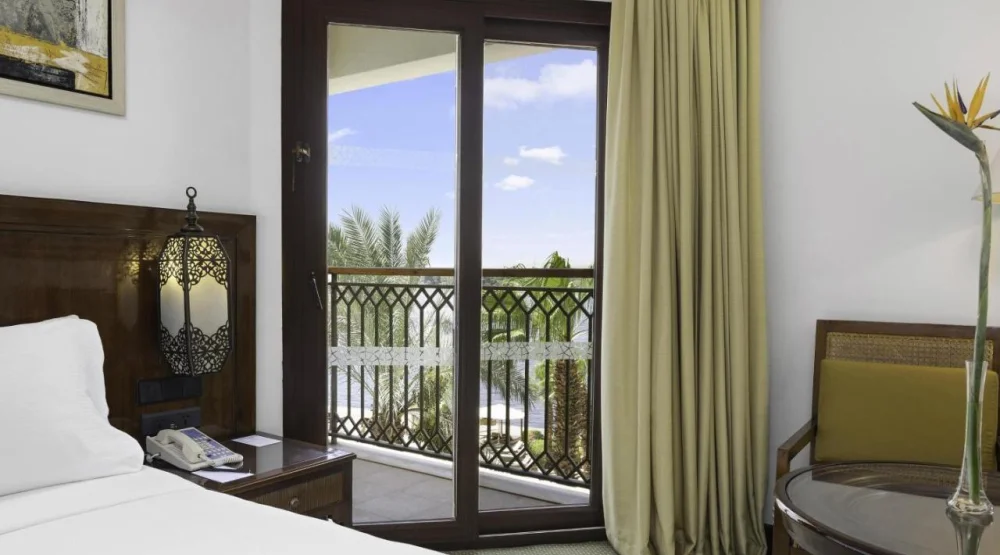 One Bedroom Guest Twin Room with River View at Hilton Luxor Resort & Spa