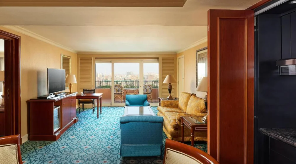 Diplomatic Suite, One King, Balcony at Cairo Marriott Hotel & Omar Khayyam Casino