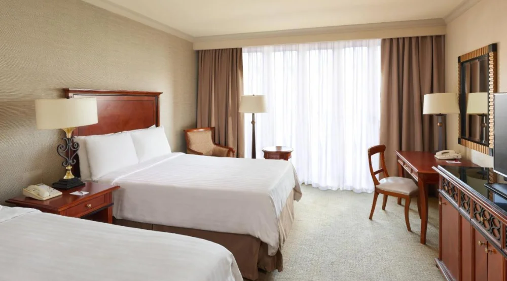 Standard Limited View, Guest Room, Two Double, 1st Or 2nd Floor, Balcony at Cairo Marriott Hotel & Omar Khayyam Casino