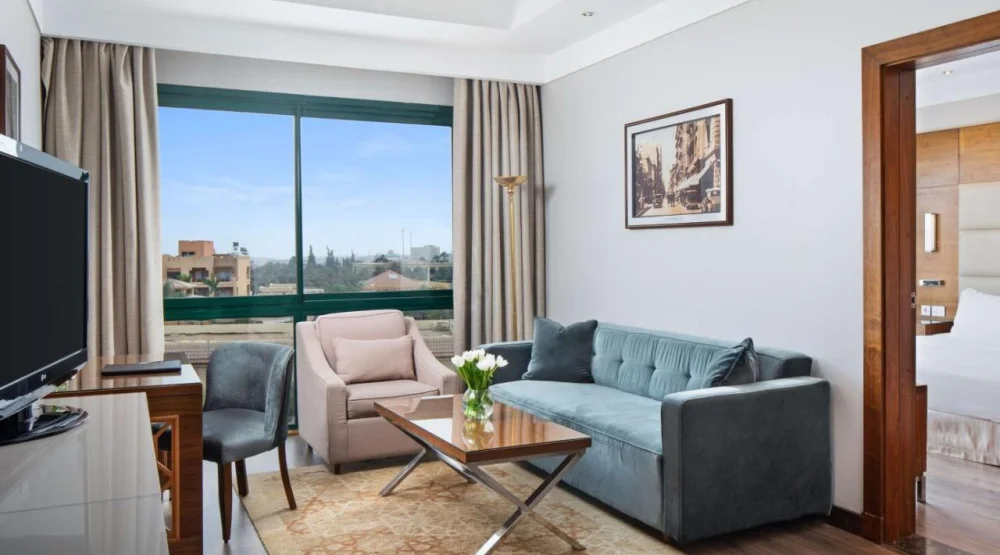 Executive Junior Suite at Hilton Pyramids Golf