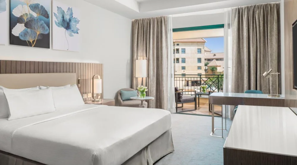 Superior King Room with Pool at Hilton Pyramids Golf